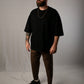 BIGGIE BLACK // OVERSIZED T-SHIRT.