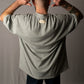 NOAH BASIC // GRAY // OVERSIZED T-SHIRT.