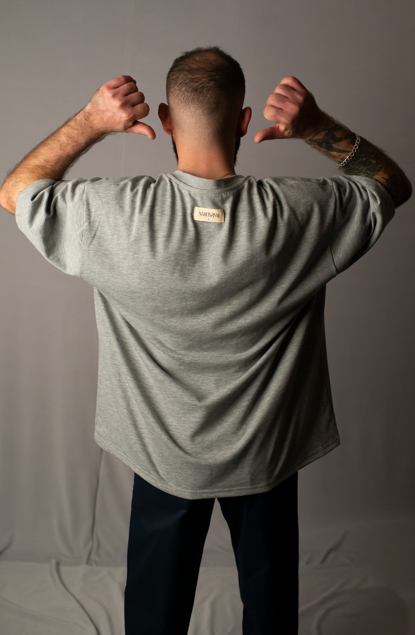 NOAH BASIC // GRAY // OVERSIZED T-SHIRT.